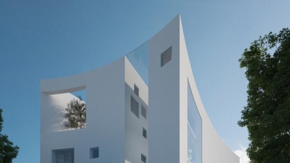 Knihovna v Turnově, vizualizace